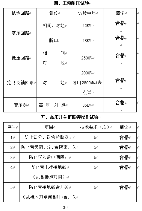 高壓預(yù)裝式變電站試驗取證咨詢3